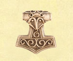 Мьёльнир Молот Тора - украшения в древнерусском стиле - компания Кудесы